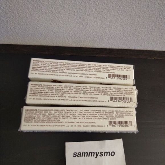 Vintage By Jessica Liebeskind Lip Crayon CANDY CORAL, VINTAGE ROSE, PINK LILY - Picture 4 of 4